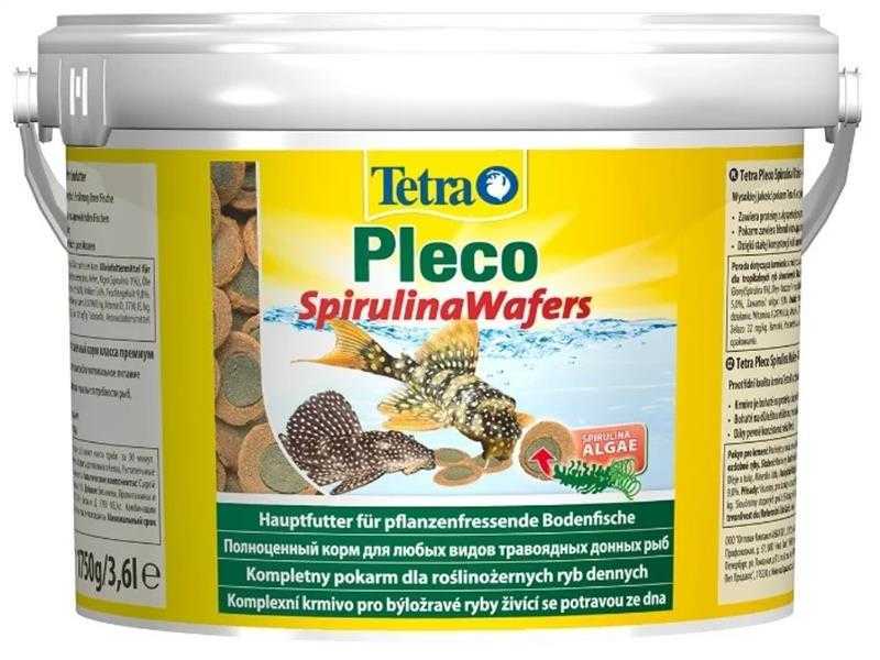 Tetra Pleco Spirulina Wafers 250 gram Kovadan Bölme