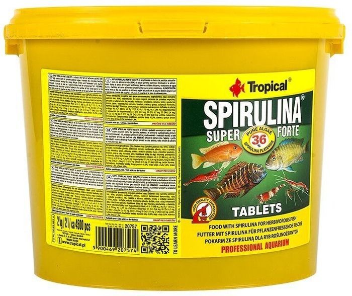 Tropical Super Forte Spirulina tablet 250 adet