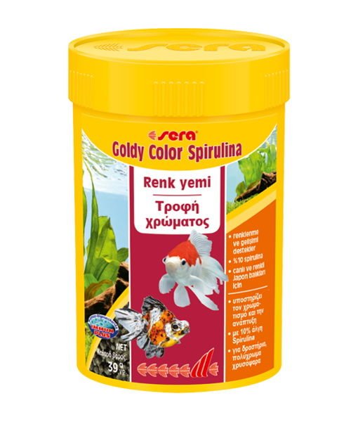 Sera Goldy Color Spirulina Nature - 100 Ml