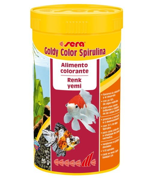 Sera Goldy Color Spirulina Nature - 250 Ml