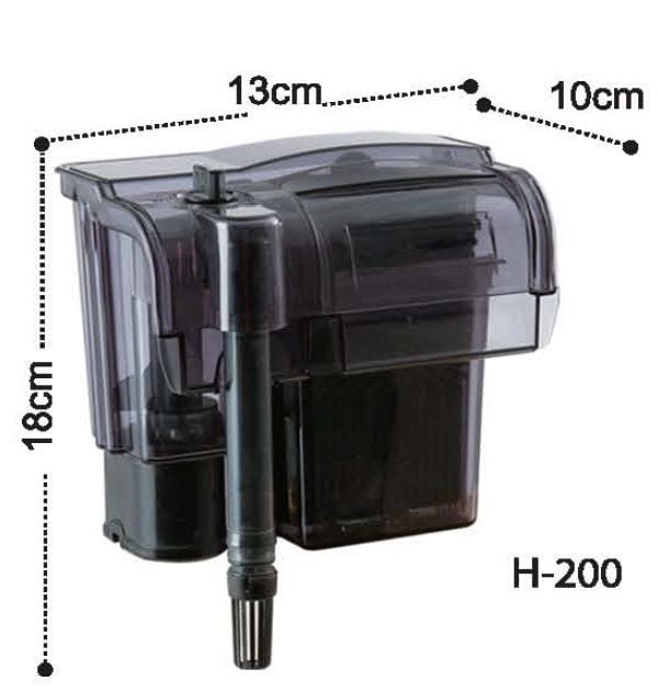 Dophin Askılı Filtre 250 L/h H200