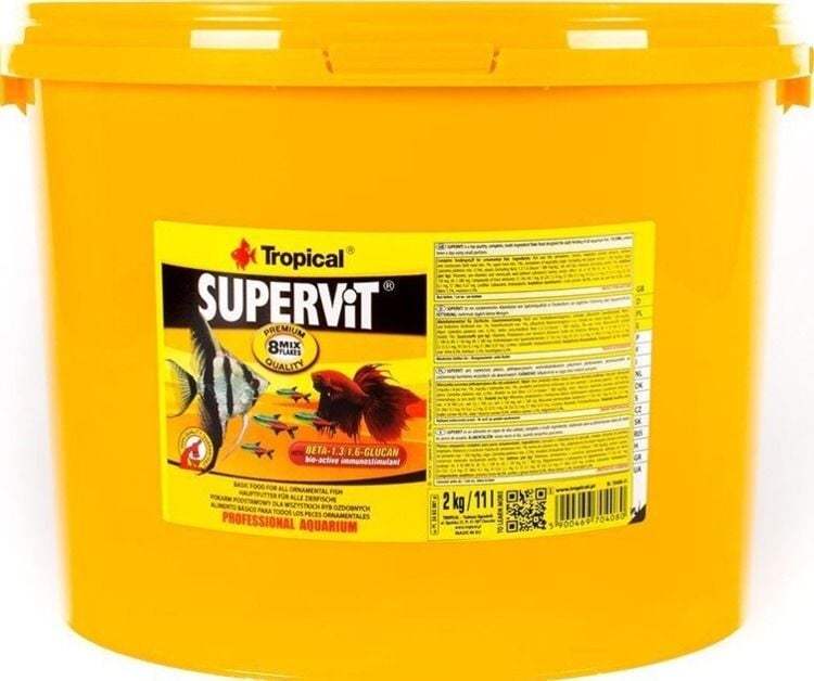 Tropical Supervit Basic Flake Pul Balık Yemi 100 Gram