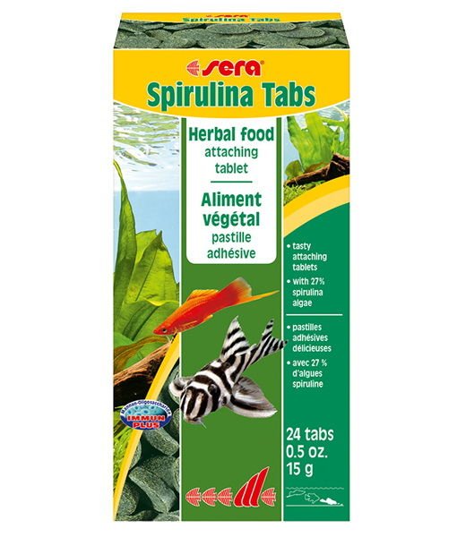 Sera Spirulina Nature - 24 Tablet
