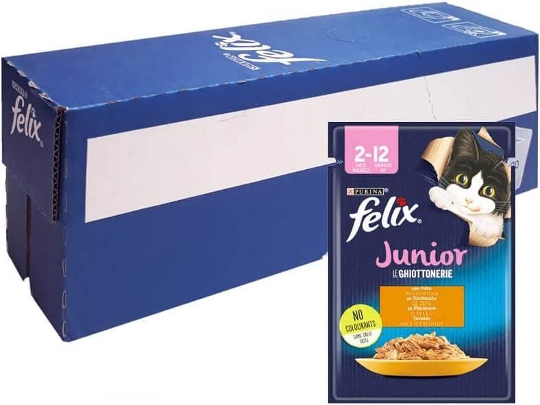 Felix Tavuklu Yavru Yaş Kedi Maması 85 gram 26 Adet