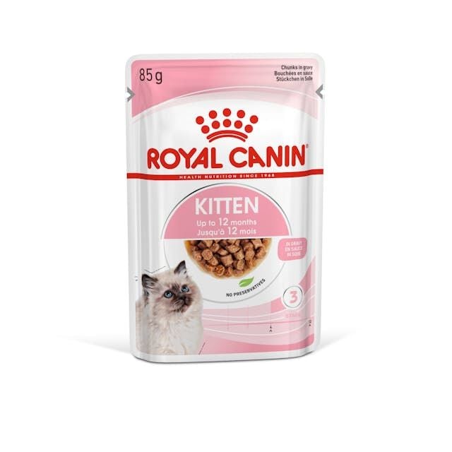 Royal Canin Kitten Gravy Pouch Yaş Yavru Kedi Maması 85 Gr X 1 adet
