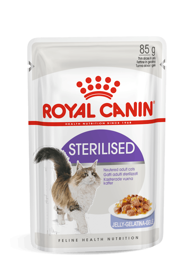 Royal Canin Sterilised Jelly Pouch Yaş Kısırlaştırılmış Kedi Maması 85 Gr
