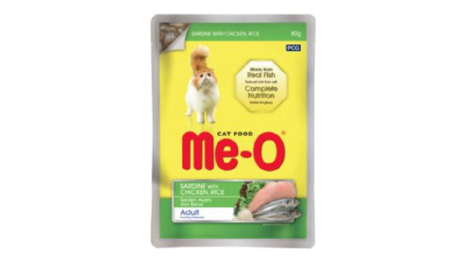 Me-O Tavuklu Yetişkin Yaş Kedi Maması 80 gram