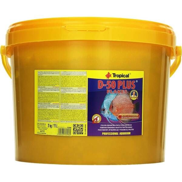 Tropical Discus D-50 Plus Discus Flakes 50 Gram