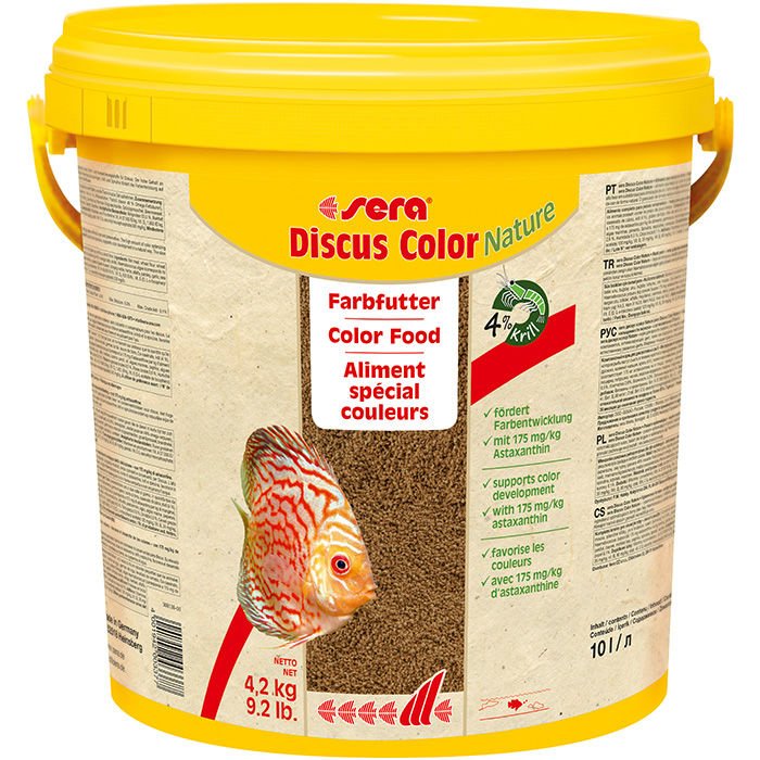 Sera Discus Color Nature - 10 Lt (4,2 Kg)