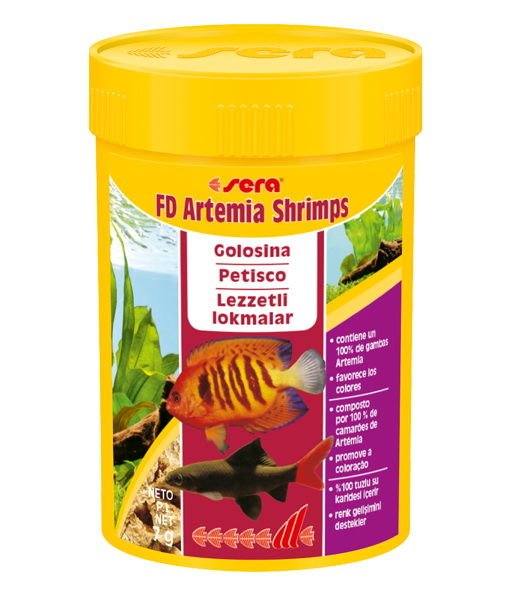 Sera Fd Shrimp (Artemia) Nature - 100 Ml