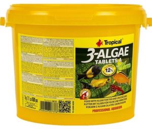 Tropical 3-ALGAE tablet balık yemi 250 adet