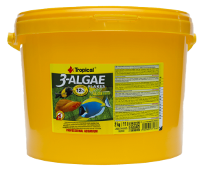 Tropical 3-ALGAE FLAKES Pul balık yemi 250 Gram
