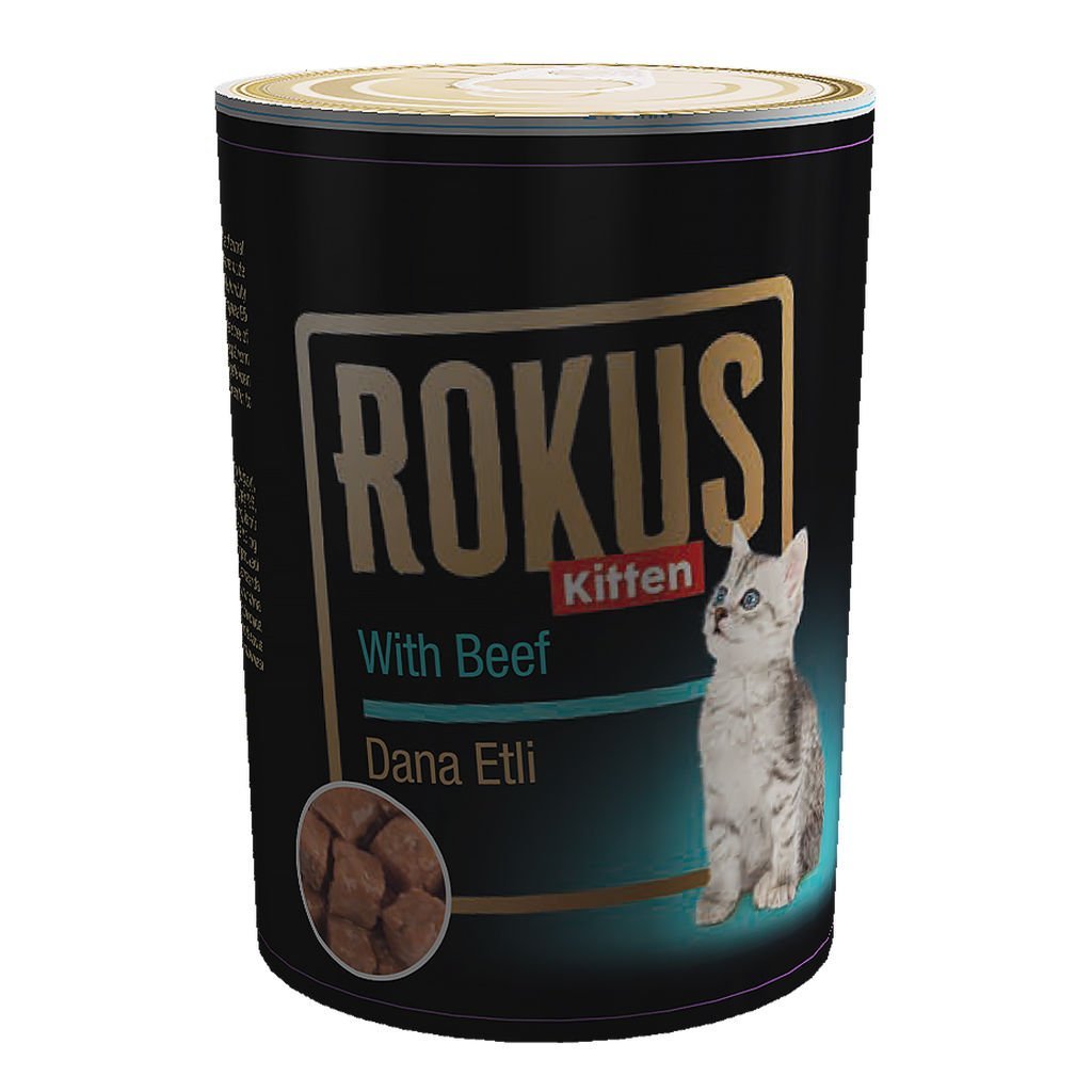 Rokus Yavru Kedi Konservesi 410 gram  24 adet