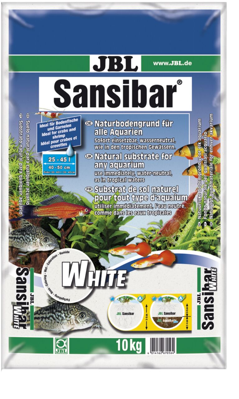 Jbl Sansıbar Beyaz 0,1-0,4mm 10 Kg Kum