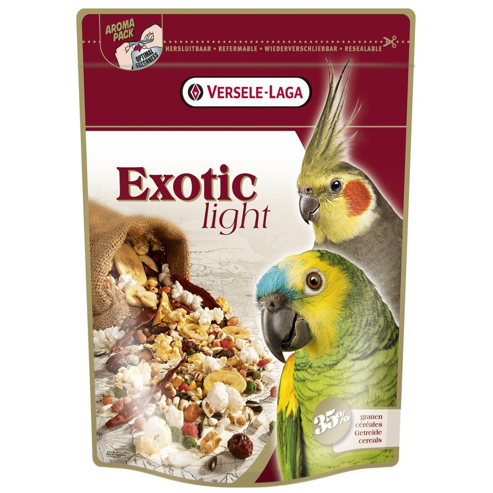 Versele Laga Prestıge Exotıc Lıght Papağan paraket Kuruyemiş tahıl Karışımı 750 Gram