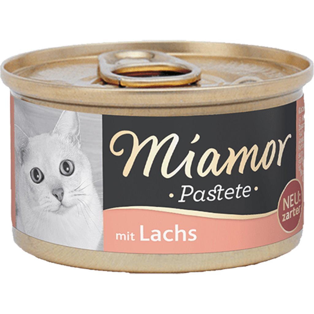 Mıamor Pastete Somonlu Kedi Konservesi 85 Gram 12 adet