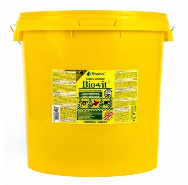 Tropical Bio-Vit Bitkisel Pul Balık Yemi 100 Gram Kovadan Bölme