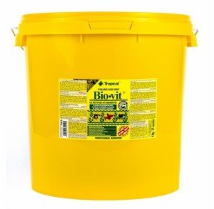 Tropical Bio-Vit Bitkisel Pul Balık Yemi 100 Gram Kovadan Bölme