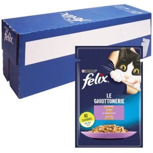 Felix Kuzu Etli Yaş Kedi Maması 85 gr 26 Adet