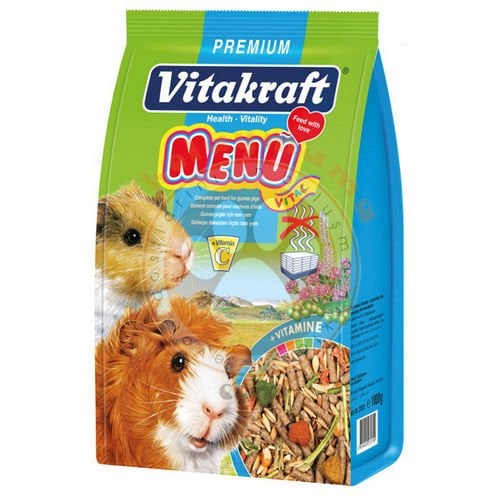 Vitakraft 1000 Gram Ginepig Menu Vital Premium 5 Adet