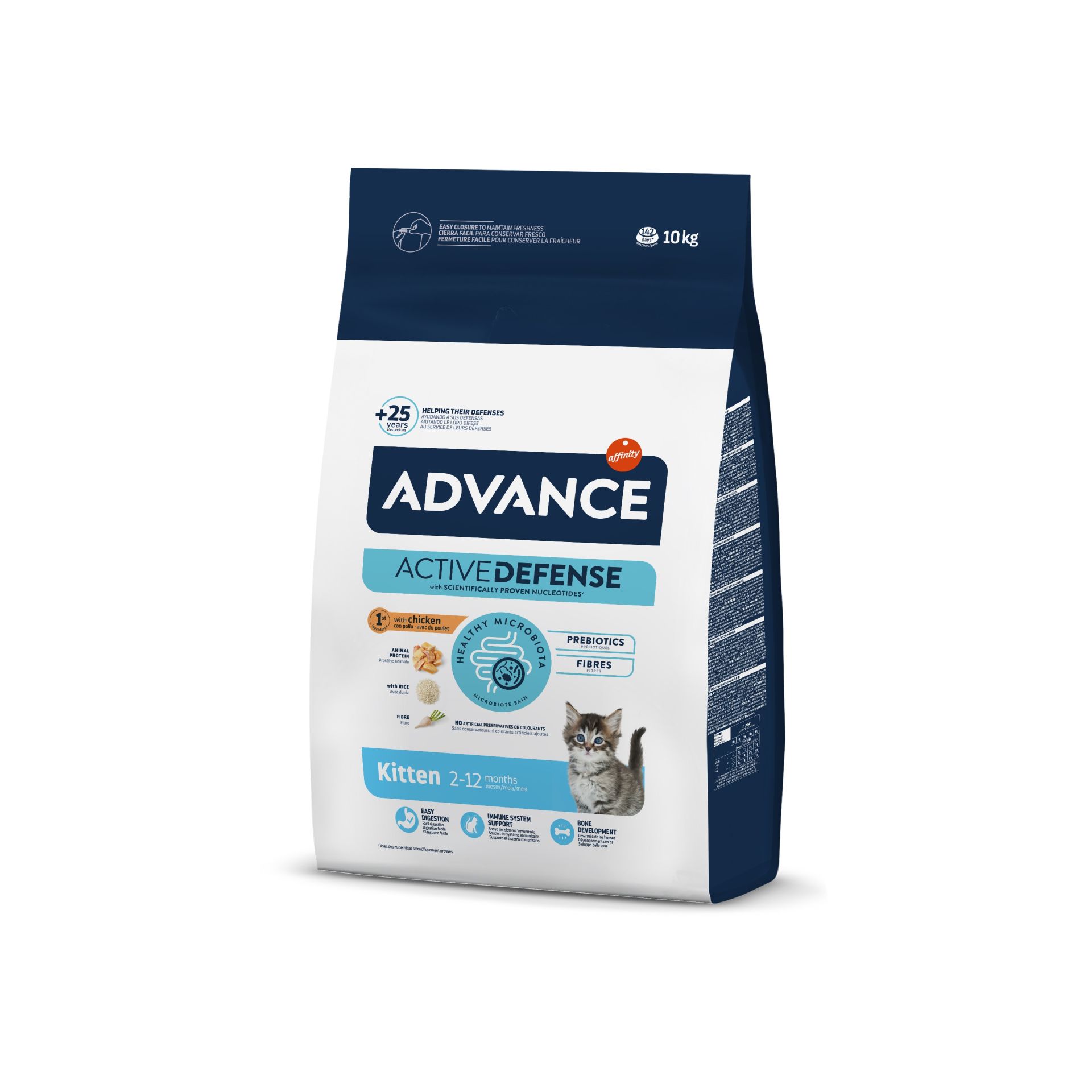 Advance Kitten Yavru Tavuk Etli Kedi Maması 10 Kg