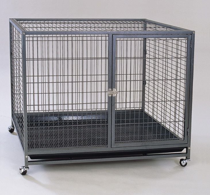 Dayang Köpek Kafesi Galveniz Teker 110x70x90