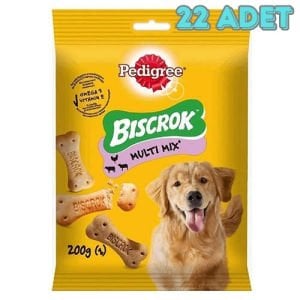 Pedigree Köpek Ödül Maması Biscrok 200 Gram 22 Adet