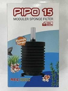 Meç Akvaryum Pipo Filtre Büyük Boy No:15
