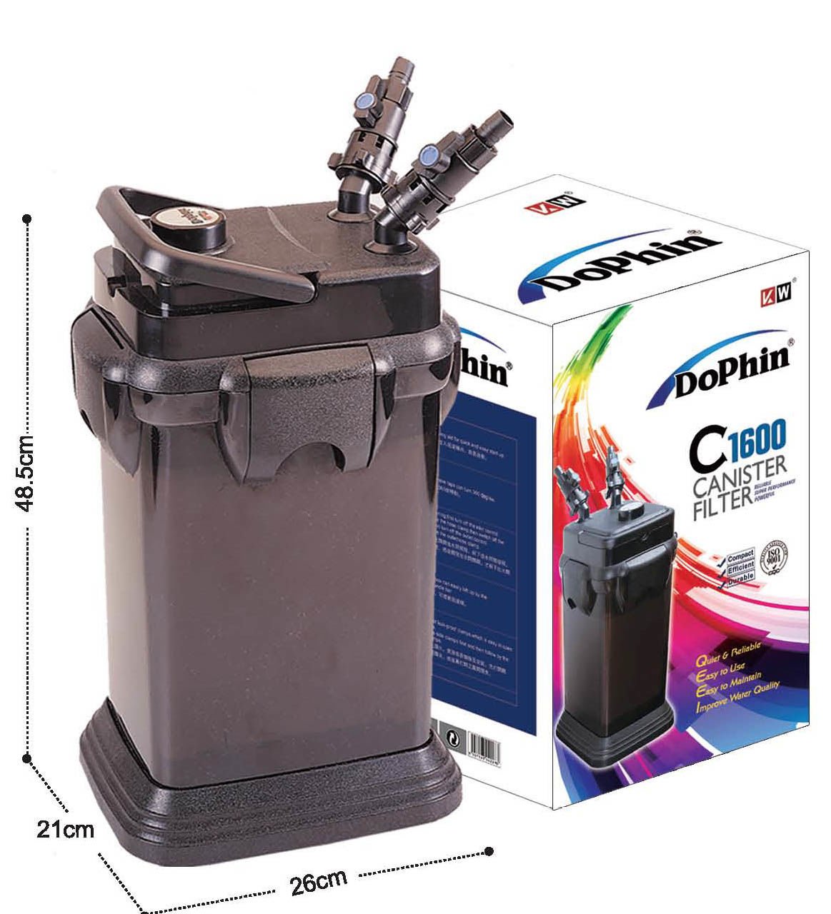 Dophin Dış Filtre 1600 L/h C1600