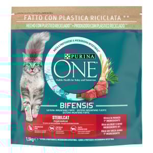 Purina One Sığır Etli Kısırlaştırılmış Kedi Maması 1,5kg