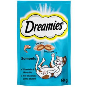Dreamies Somonlu Kedi Ödülü 60 Gram