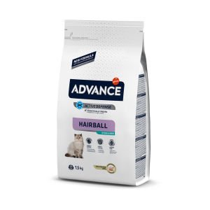 Advance Sterilised Hairball Kısırlaştırılmış Kedi Maması 1,5 Kg