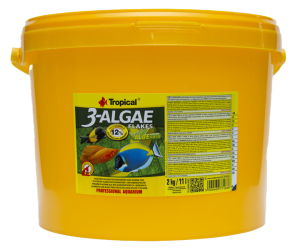 Tropical 3-ALGAE FLAKES Pul Balık yemi 100 gram