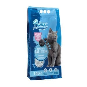 Prime 10 Lt Aktif Karbonlu Topaklaşan İnce Taneli Kedi Kumu