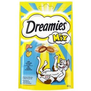 Dreamies Mix Somonlu Ve Peynirli Kedi Ödülü 60 gr