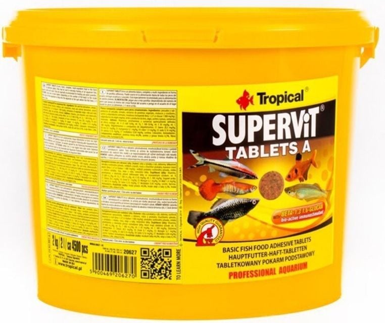 Tropical Supervit tablets A tablet balık yemi 100 adet