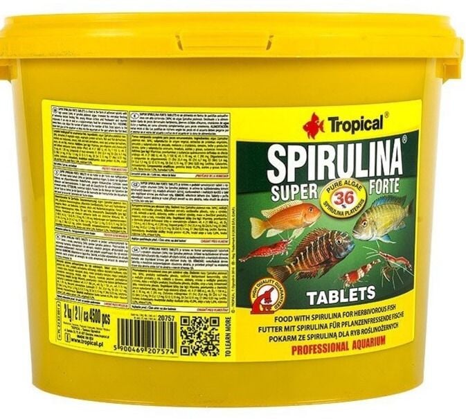 Tropical Super Forte Spirulina Tablet 100 adet