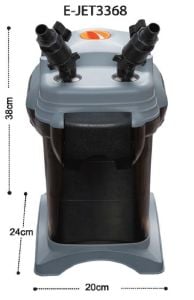 EJet 3368 Dış Filtre 1650 L/h