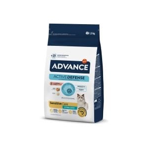 Advance Sensitive Kısırlaştırılmış Somonlu Kedi Maması 1,5 Kg