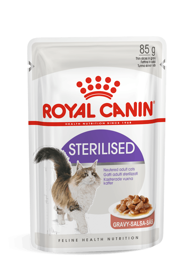 Royal Canin Sterilised Gravy Pouch Yaş Kısırlaştırılmış Kedi Maması 85 Gr 1 adet