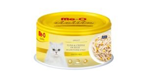 Me-O Delite Ton Balıklı ve Peynirli Yetişkin Kedi Konservesi 80 gram