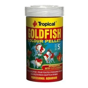 Tropical Goldfish Colour Pellet S 250 Ml 110 Gram