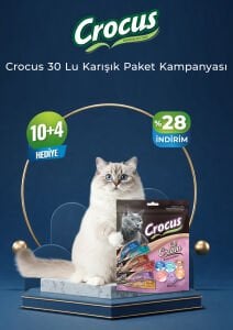 Crocus Multıpack 6 Çeşit Krema Kedi Ödülü 30x15gr