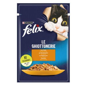 Felix Tavuklu Yaş Kedi Maması 85 gram