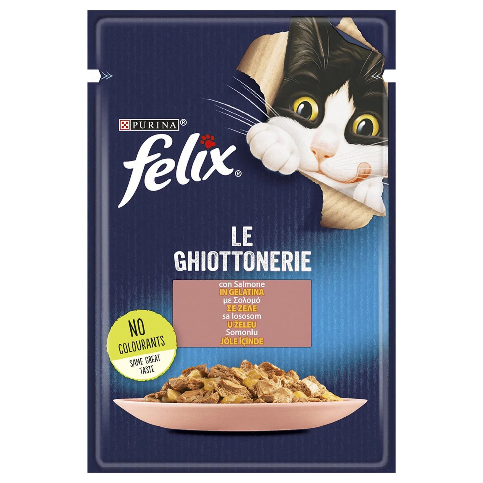 Felix Somonlu Yaş Kedi Maması 85 gram