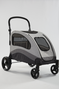Tommy Evcil Hayvan Arabası Gri 90*73*108cm Max 60kg
