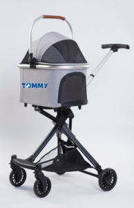 Tommy Evcil Hayvan Arabası Gri 83*48.5*110cm Max 10kg