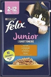 Felix Tavuklu Yavru Yaş Kedi Maması 85 gram