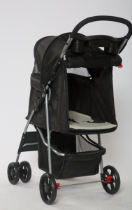 Tommy Evcil Hayvan Arabası Siyah 80.5*45.5*101 Max 15kg