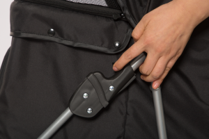 Tommy Evcil Hayvan Arabası Siyah 80.5*45.5*101 Max 15kg